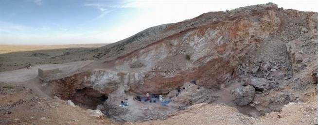 摩洛哥的考古遗址Jebel Irhoud在2009年的模样。(美联社)
