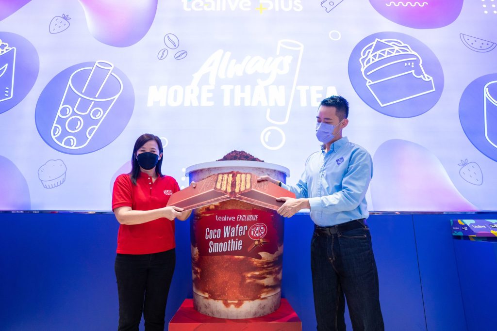 Berehat Sebentar Bersama KITKAT® – dalam smoothie Tealive anda
